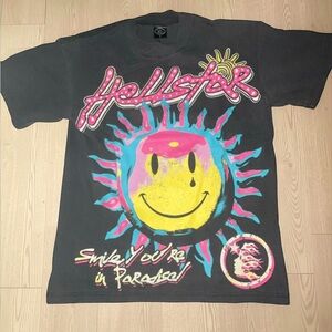 Hellstar Black Graphic T-Shirt